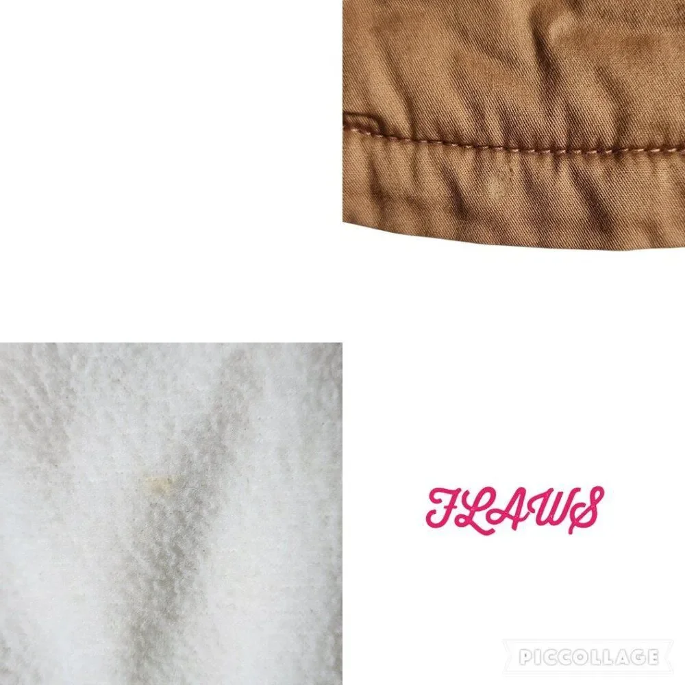 Old Navy Nice 'N Toasty Brown Faux Fur Hooded Parka Jacket Sz Toddler Girl's 2T